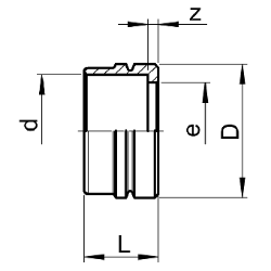 Bild von SERTO Klemmringe SERTO SO 40001 M-Programm, Messing Grösse: 28, Art.Nr. :  016.0010.280