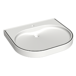 Bild von KWC VARIUScare ANMW500 Waschtisch barrierefrei Typ des Beckens:Waschbecken, Beckenposition:mittig, Art.Nr. : 2030020956