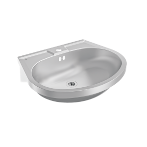 Bild von KWC ANIMA BS205-M Waschtisch Typ des Beckens:Waschbecken, Beckenposition:mittig, Becken: Höhe:155 mm, Art.Nr. : 2000103080