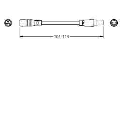 Bild von KWC ACEX9012 Adapterkabel , Art.Nr. : 2030055550