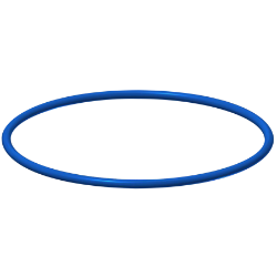 Bild von KWC ASEV1003 O-Ring, blau Gesamttiefe:43 mm, Gesamthöhe:1.5 mm, Gesamtbreite:43 mm, Art.Nr. : 2030042440