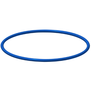 Bild von KWC ASEV1003 O-Ring, blau Gesamttiefe:43 mm, Gesamthöhe:1.5 mm, Gesamtbreite:43 mm, Art.Nr. : 2030042440