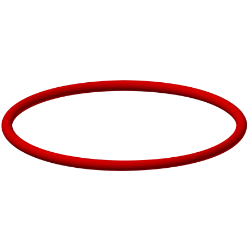 Picture of KWC ASSV2002 O-Ring, rot Gesamttiefe:33 mm, Gesamthöhe:1.5 mm, Gesamtbreite:33 mm, Art.Nr. : 2030042961