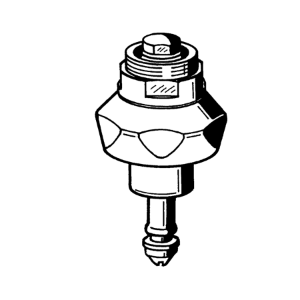 Bild von KWC EFITG0007 Oberteil Anwendung:waschen/spülen, Art der Kartusche:Selbstschlusskartusche, Nennweite:DN 15, Art.Nr. : 2000104398