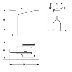 Bild von KWC EA3OP0014 Motorhalterung Füllmenge:10, Mengeneinheit:Stücke, Art.Nr. : 2030008785