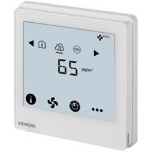 Picture of Siemens Touchscreen Raumthermostat PM2.5 KNX , Art.Nr. : RDF870KN
