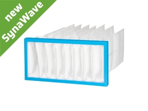 Picture of UNIFIL - SynaWave® Taschenfilter, TW-1/70 C-592-287-350-P, ISO ePM1 70%,  592 x 287 x 350, Art.Nr. : 265367