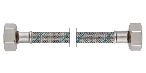 Bild von NEOFLEX CRG Panzerschlauch DN8, IG x IG, 1/2" x 1/2", 20 cm, Art.Nr. : 60736020 (60 7360 20)