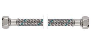 Bild von NEOFLEX CRG Panzerschlauch DN8, IG x IG, 3/8" x 3/8", 100 cm, Art.Nr. : 60734100 (60 7341 00)