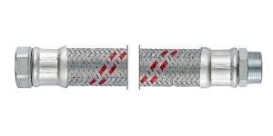 Bild von NEOFLEX-EPDM Panzerschlauch DN40, IG x AG, 1 1/2" x 1 1/2", 50 cm, Art.Nr. : 67779050 (67 7790 50)