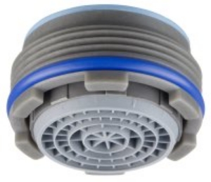 Bild von NEOPERL CACHÉ CASCADE SLC Strahlregler, 1 Stück inkl. Schlüssel, STD / M24x1, EK: G, C = ~ 27 - 30 l/min., Art.Nr. : 10963798 (10 9637 98)