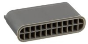 Bild von NEOPERL Rechteckstrahlregler Laminar, 28x7 mm, V = FULL FLOW, Art.Nr. : 02329590 (02 3295 90)