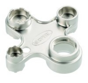 Bild von NEOPERL Universal-Serviceschlüssel, vernickelt / NWSC, M22 / M24 / M28 / M18, CACHÉ TT / TJ / JR / STD, Art.Nr. : 10999898 (10 9998 98)