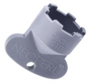 Bild von NEOPERL CACHÉ Serviceschlüssel, Kunststoff/grün, TJ / M18.5x1, Art.Nr. : 09915346 (09 9153 46)