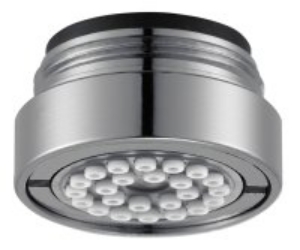 Bild von NEOPERL PCA Spray SLC Safety Strahlr., verchromt, M24x1, ~ 0.5 GPM / ~ 1.9 l/min., Art.Nr. : 02753094 (02 7530 94)