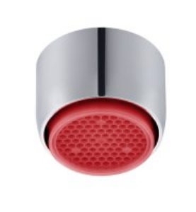 Bild von NEOPERL HONEYCOMB Clinic Strahlregler, rot, M22x1, Z = ~ 7.5 - 9 l/min., Art.Nr. : 01446195 (01 4461 95)