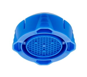 Bild von NEOPERL CLINIC Snap Honeycomb Strahlr., blau, M22 / M24, ~ 7.5 - 9 l/min., Art.Nr. : 01434190 (01 4341 90)