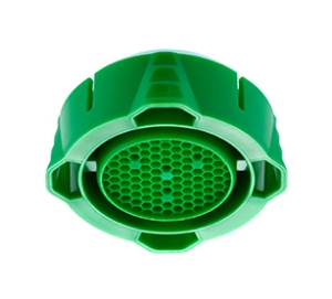 Bild von NEOPERL CLINIC Snap Honeycomb Strahlr., grün, M22 / M24, ~ 7.5 - 9 l/min., Art.Nr. : 01433195 (01 4331 95)