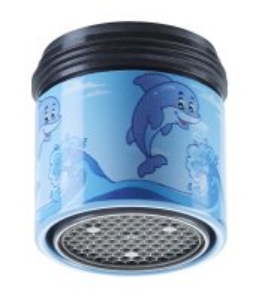 Bild von NEOPERL FANTASY PCA Strahlregler "Dolphin", 1 Stück, M22x1 / M24x1, EK: A, ~ 5 l/min., Art.Nr. : 70519198 (70 5191 98)