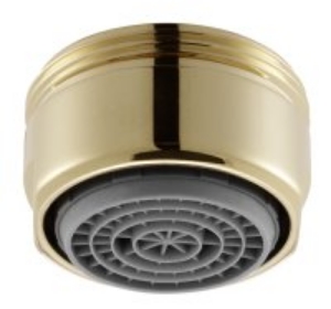 Bild von NEOPERL CASCADE SLC AC PCA Strahlr., gold/1 Stück, M24x1, EK: A, ~ 5 l/min., Art.Nr. : 70501198 (70 5011 98)