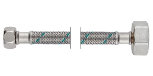 Bild von NEOFLEX CRG Panzerschlauch DN8, IG x IG, 3/8" x 3/4", 100 cm, Art.Nr. : 60739100 (60 7391 00)