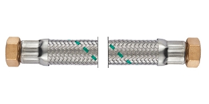 Bild von NEOFLEX Panzerschlauch DN20, IG x IG, 3/4" x 3/4", 50 cm, Art.Nr. : 66920050 (66 9200 50)