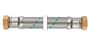 Bild von NEOFLEX Panzerschlauch DN25, IG x IG, 1" x 1", 50 cm, Art.Nr. : 66960050 (66 9600 50)