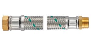 Bild von NEOFLEX Panzerschlauch DN32, IG x AG, 1 1/4" x 1 1/4", 100 cm, Art.Nr. : 66980100 (66 9801 00)