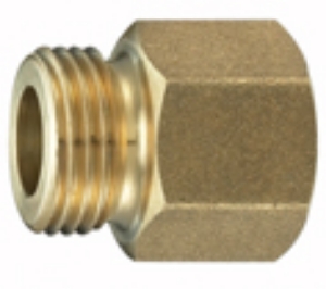 Bild von CATS Übergangsstück AG zylindrisch, Messing blank, 3/4" x 3/4", Art.Nr. : 51908003 (51 9080 03)