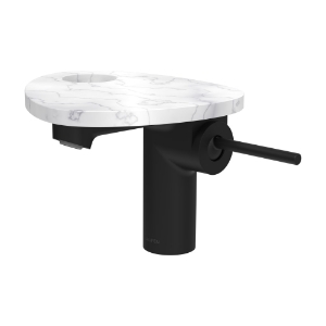 Bild von LAUFEN - ADA - Waschtischmischer, Ablage mit Loch, Ausladung 110 mm, Festauslauf, ohne Ablaufventil, Art.Nr. :HF506702515000