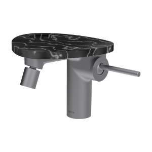 Bild von LAUFEN - ADA - Bidetmischer, Ablage mit Loch, Ausladung 110 mm, Festauslauf, mit Ablaufventil Clic-Clac, Art.Nr. :HF506710506000