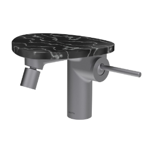 Bild von LAUFEN - ADA - Bidetmischer, Ablage ohne Loch, Ausladung 110 mm, Festauslauf, mit Ablaufventil Clic-Clac, Art.Nr. :HF506710506060