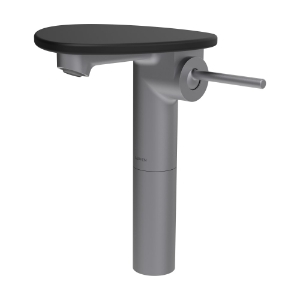 Bild von LAUFEN - ADA - Standsäulen-Waschtischmischer, Ablage ohne Loch, Ausladung 110 mm, Festauslauf, ohne Ablaufventil, Art.Nr. :HF506714503060