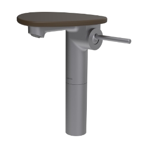 Bild von LAUFEN - ADA - Standsäulen-Waschtischmischer, Ablage ohne Loch, Ausladung 110 mm, Festauslauf, ohne Ablaufventil, Art.Nr. :HF506714504060