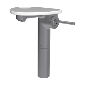 Bild von LAUFEN - ADA - Standsäulen-Waschtischmischer, Ablage mit Loch, Ausladung 110 mm, Festauslauf, ohne Ablaufventil, Art.Nr. :HF506714512000