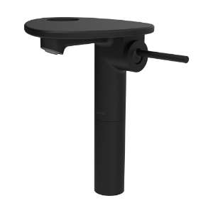 Bild von LAUFEN - ADA - Standsäulen-Waschtischmischer, Ablage mit Loch, Ausladung 110 mm, Festauslauf, ohne Ablaufventil, Art.Nr. :HF506714513000