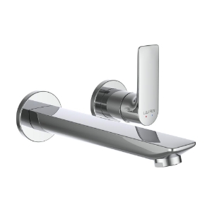 Bild von LAUFEN - CITYPLUS - Wandmischer zu Simibox 2-Point, Ausladung 190 mm, Festauslauf, Chrom, Art.Nr. :HF505370100000