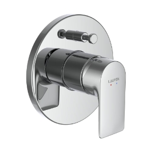 Bild von LAUFEN - CITYPLUS - Fertigmontage-Set für Unterputz-Bademischer, zu Simibox Standard & Simibox Light, Chrom, Art.Nr. :HF505379100000