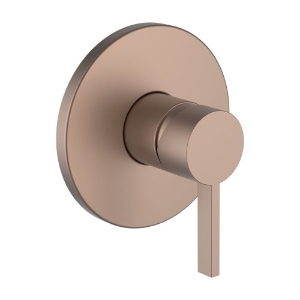 Bild von LAUFEN - KARTELL LAUFEN - Fertigmontage-Set für Unterputz-Duschenmischer, zu Simibox Standard & Simibox Light, PVD Rosegold gebürstet, Art.Nr. :H3313361680001