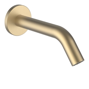 Bild von LAUFEN - KARTELL LAUFEN - Wanneneinlauf, Ausladung 175 mm, Festauslauf, PVD Blassgold matt, Art.Nr. :H3713300830601