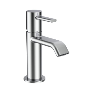 Bild von LAUFEN - MEDA - Waschtischmischer, Ausladung 95 mm, Festauslauf, ohne Ablaufventil, Chrom, Art.Nr. :HF506602100000