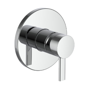 Bild von LAUFEN - MEDA - Fertigmontage-Set für Unterputz-Duschenmischer, zu Simibox Standard & Simibox Light, Chrom, Art.Nr. :HF506678100000