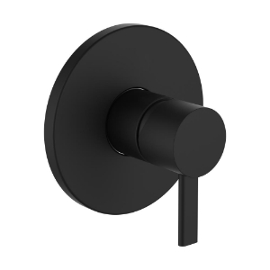 Bild von LAUFEN - MEDA - Fertigmontage-Set für Unterputz-Duschenmischer, zu Simibox Standard & Simibox Light, PVD Titanschwarz matt, Art.Nr. :HF506678428000