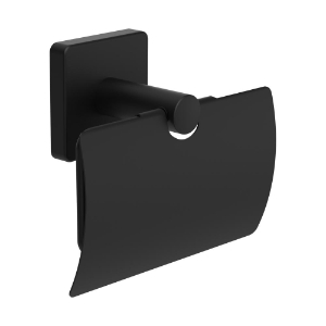 Bild von LAUFEN - NIARA S - Papierrollenhalter mit Deckel, Metall, Klebemontage möglich, Art.Nr. :H3840721630031