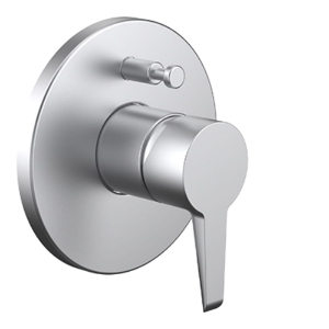 Bild von LAUFEN - PURE - Fertigmontage-Set für Unterputz-Bademischer, zu Simibox Standard & Simibox Light, mit integrierter Sicherheitseinrichtung Typ LB, PVD inox look, Art.Nr. :HF901789423000