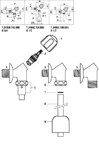 Bild von LAUFEN - RACCORD ZU VENTIL 4950 CHROM, Art.Nr. :WI107395100704