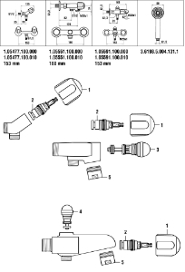 Bild von LAUFEN - AUTOMATISCHER UMSTELLER MIT KNOPF CHRO, Art.Nr. :WI108547100000