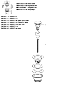 Bild von LAUFEN - VENTILSTOPFEN d40MM F465, Art.Nr. :WI519014465000