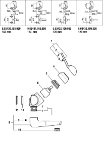 Bild von LAUFEN - AUSLAUF 115MM SWAP II MILOR SWISSTAP II, Art.Nr. :WI534046100000