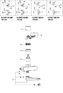 Bild von LAUFEN - AUSLAUF WANDMISCHER CLASS A175 CHRO, Art.Nr. :WI534138100000